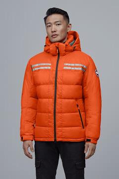 Chamarras Canada Goose Hombre Mexico - Summit Abrigos Naranjas RL0152874